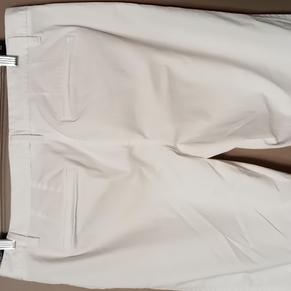 Talbots White Relaxed Chinos Size 8 - Picture 4 of 5